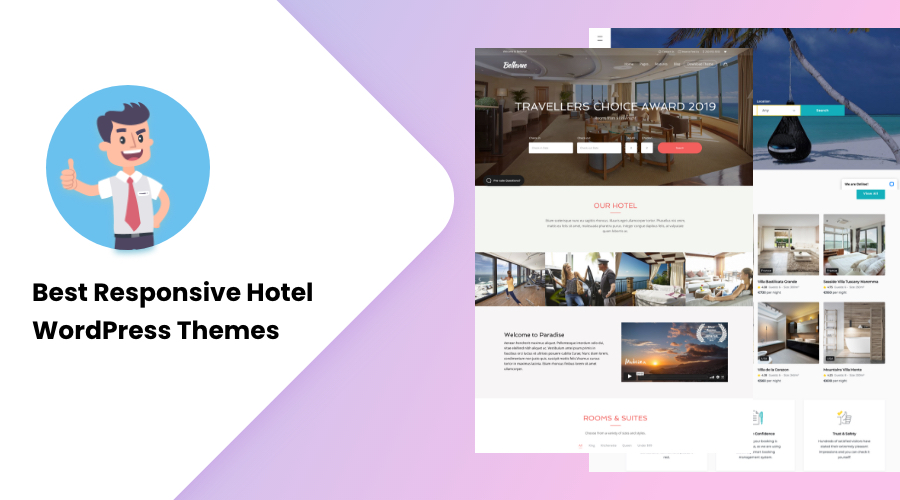 20+ Responsive Hotel WordPress Themes