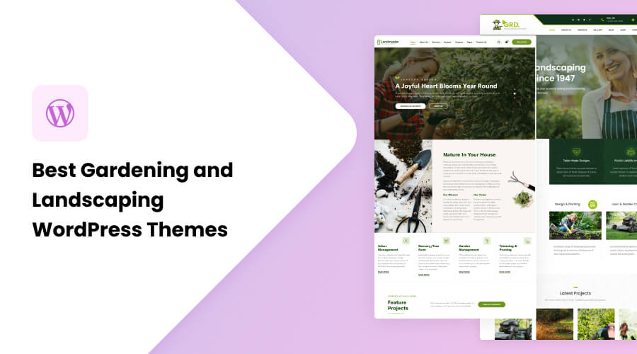 Best Gardening and Landscaping WordPress Themes