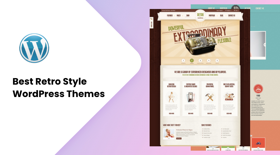 Best Retro Style WordPress Themes