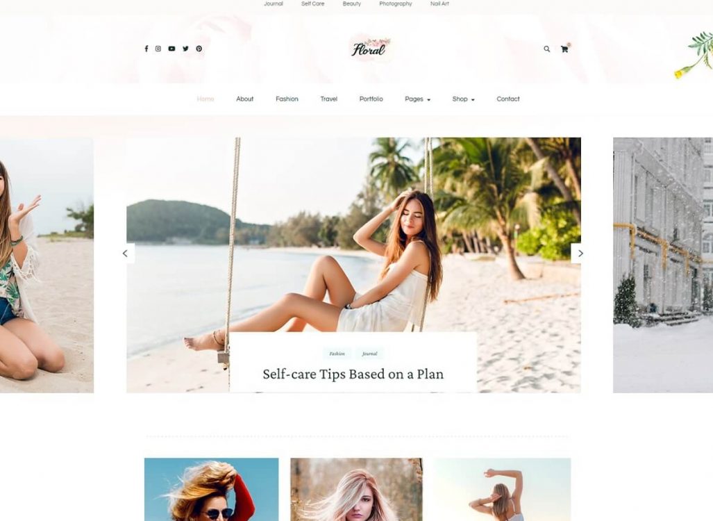 Blossom Floral WordPress Theme