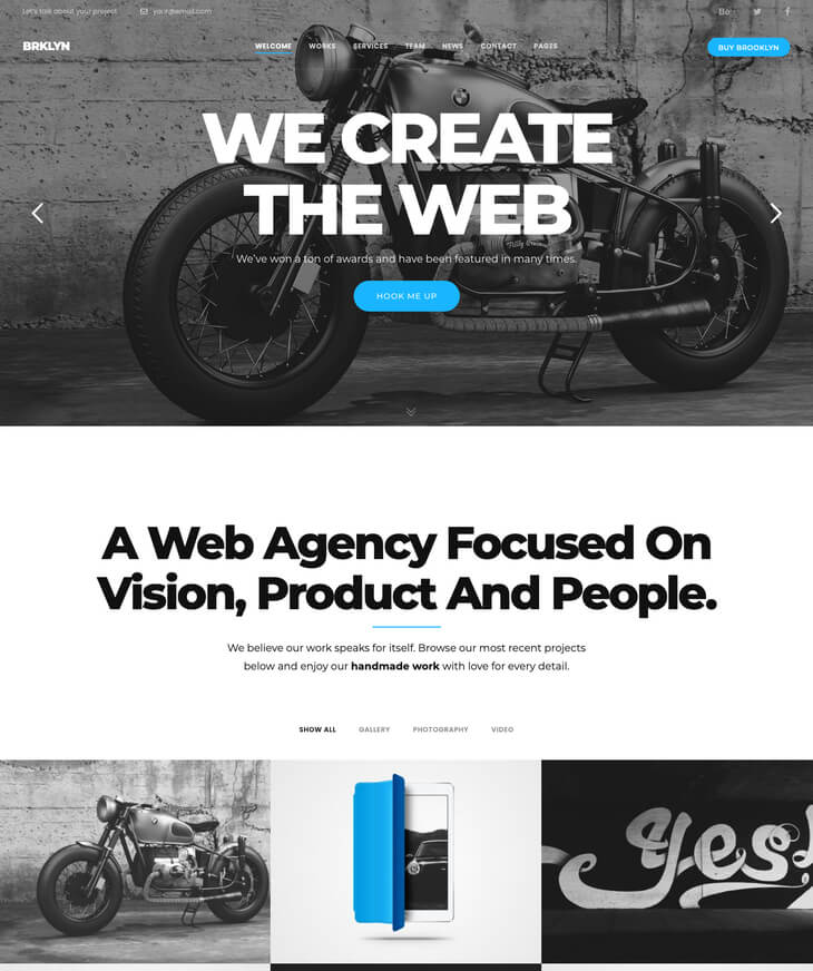 Brooklyn WordPress Theme