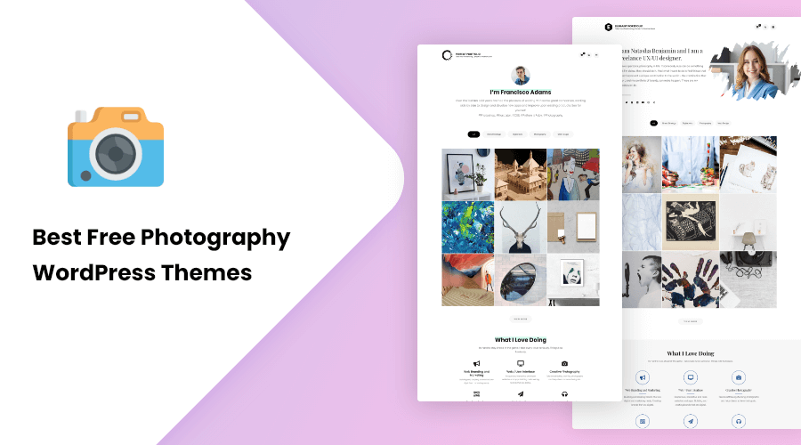 Best Free Photography WordPress Themes