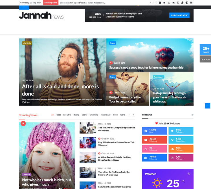 Jannah WordPress Theme