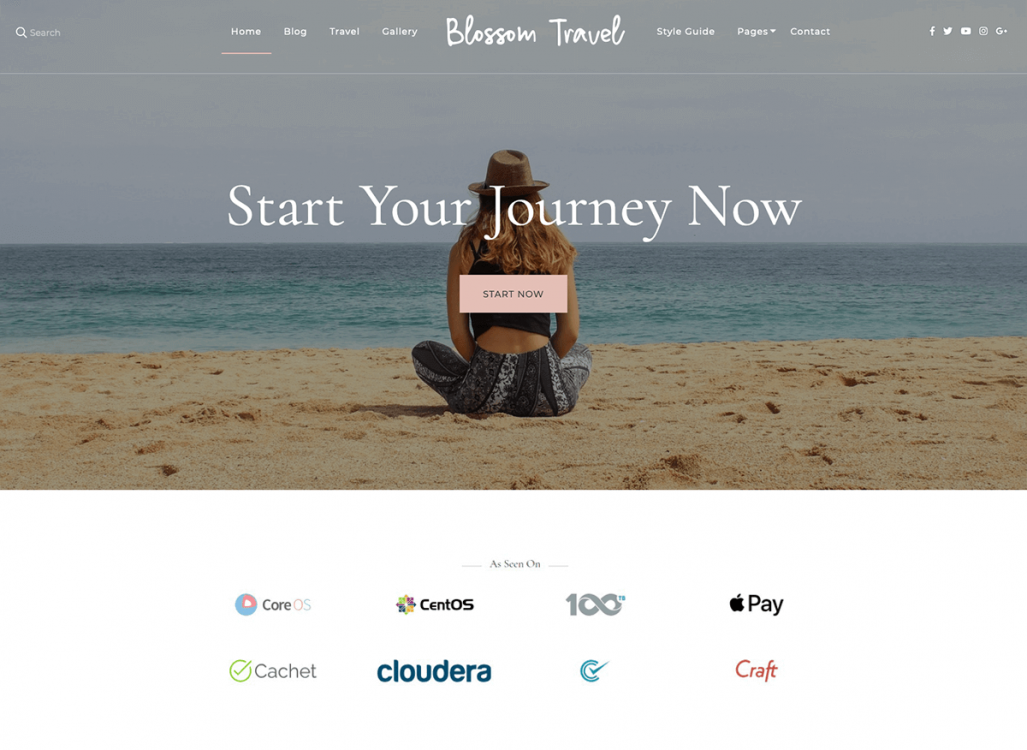 Blossom Travel WordPress Theme