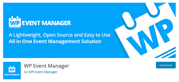 WP Event Manager WordPress Plugin